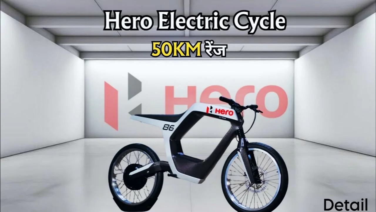 New Hero Electric Cycle
